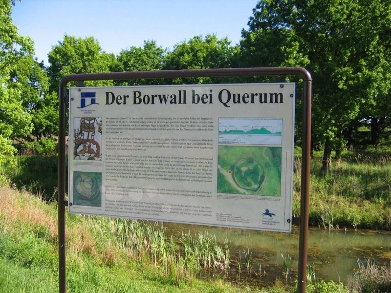 Hinweistafel am Borwall (Wird bei Klick vergrößert)