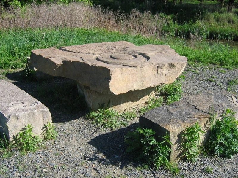 Sitzgelegenheit am Borwall (Wird bei Klick vergrößert)