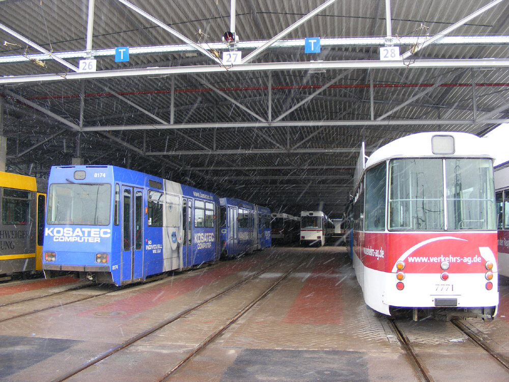 Neues Straßenbahndepot (Wird bei Klick vergrößert)