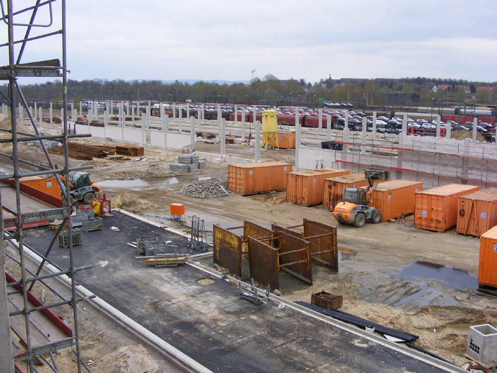 Neues Straßenbahndepot (Wird bei Klick vergrößert)