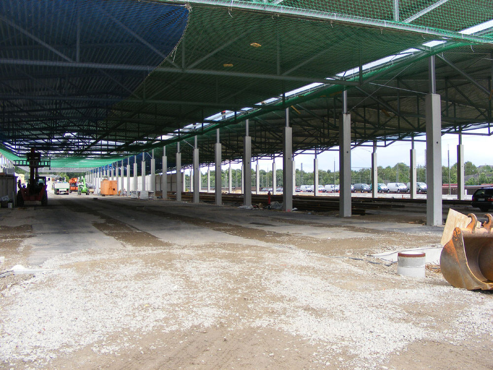 Neues Straßenbahndepot (Wird bei Klick vergrößert)