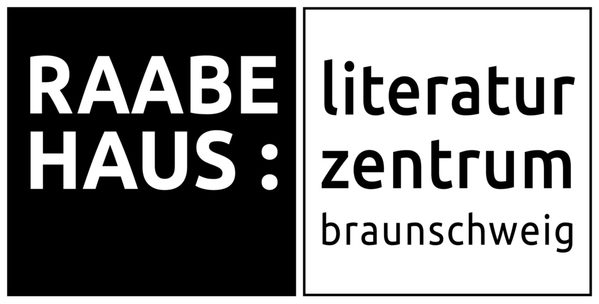 Hier steht das Logo des Raabe-Haus:Literaturzentrums (Wird bei Klick vergrößert)