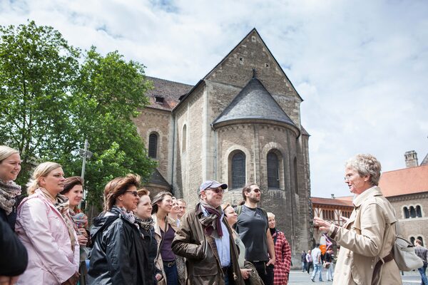 Gäste und Einheimische können sich bei der neuen Stadtführung „Braunschweigs Innenstadt – Ist schön. Wird schön.“ über die städtebaulichen Veränderungen der Stadt informieren. (Wird bei Klick vergrößert)