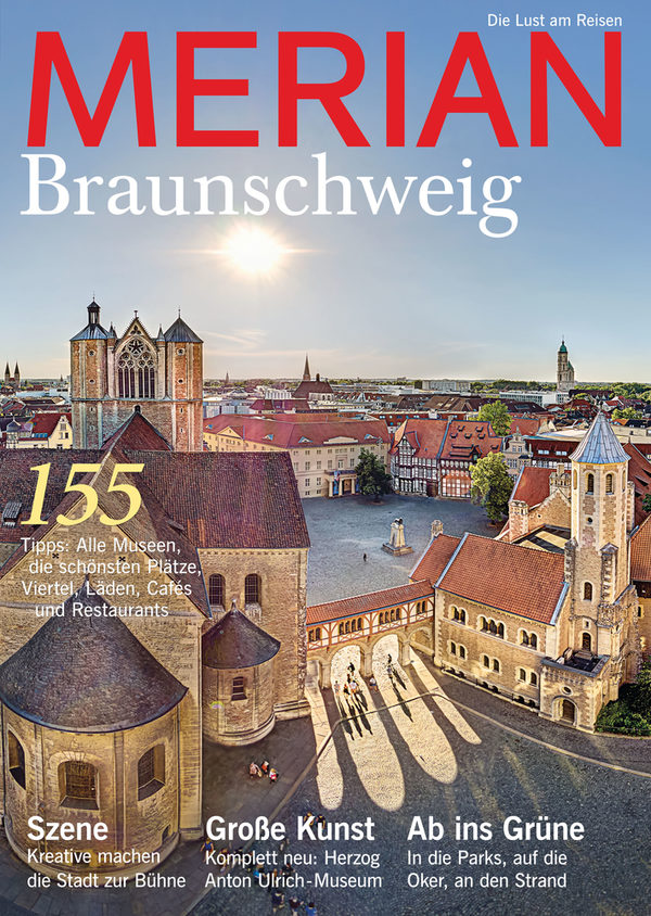 Das im September 2016 erschienene MERIAN-Heft über Braunschweig präsentiert die Löwenstadt als vielseitiges Reiseziel mit facettenreicher Vergangenheit, einer interessanten Forschungslandschaft und einem abwechslungsreichen Kulturangebot. (Wird bei Klick vergrößert)