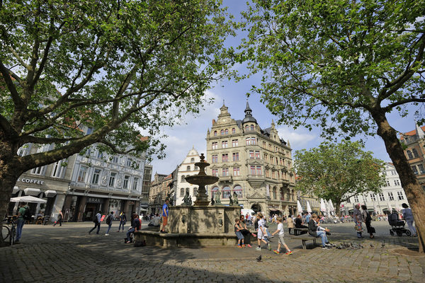 Nach wie vor beliebt: Die Studie „Vitale Innenstädte“ zeigt, dass die Gäste die Braunschweiger Innenstadt gern besuchen. (Wird bei Klick vergrößert)