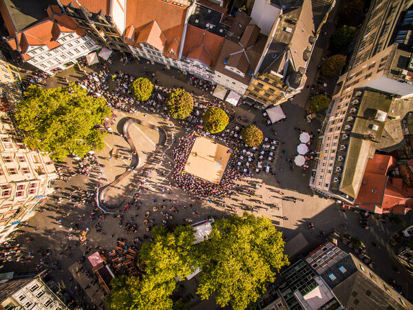 Beim trendsporterlebnis am 28. und 29. September verwandelt sich die Braunschweiger Innenstadt in eine große Sportlandschaft. (Wird bei Klick vergrößert)