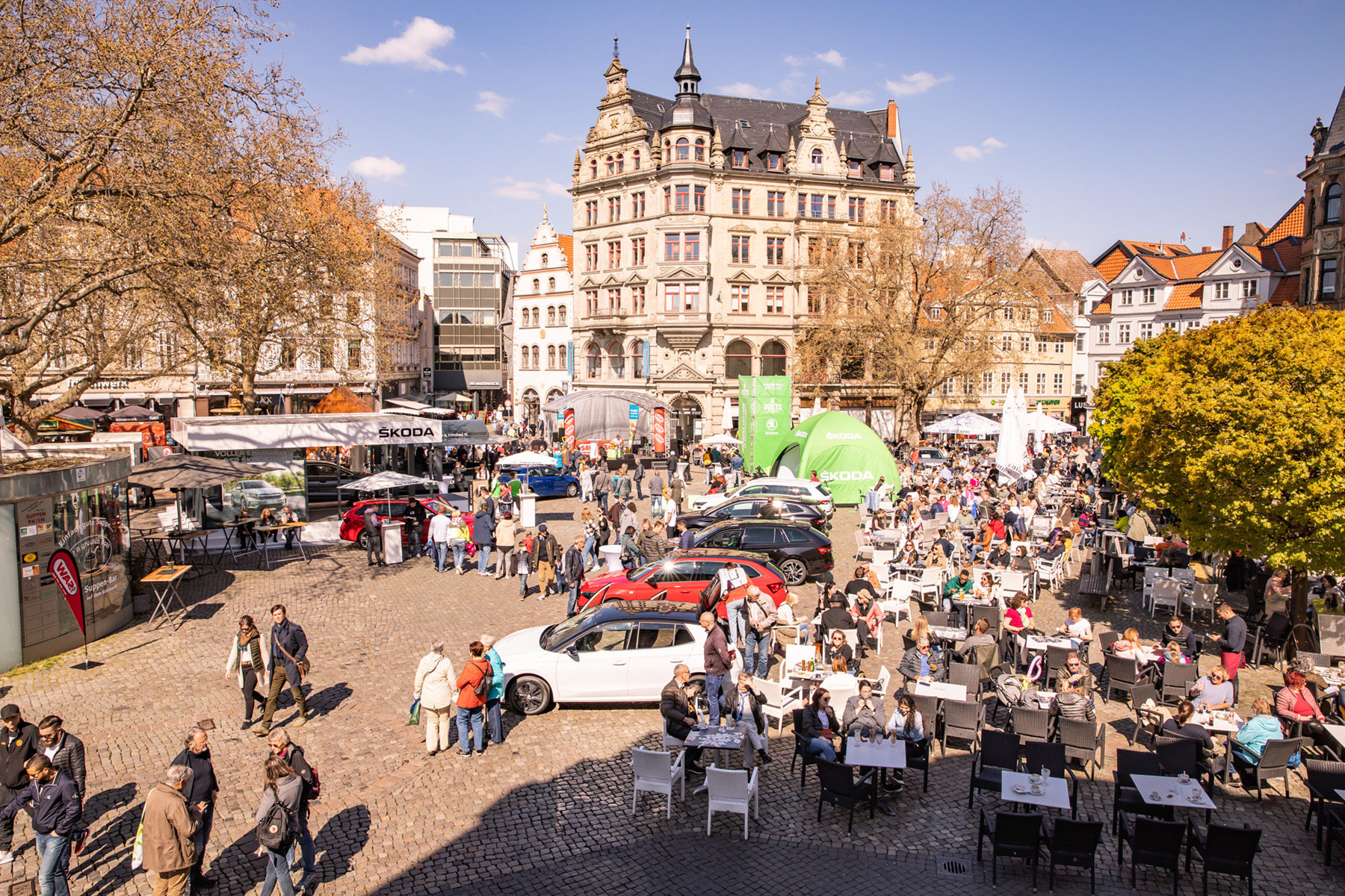 Der modeautofrühling brachte am 23. und 24. April die Vielfalt der Mobilität in die Braunschweiger Innenstadt.