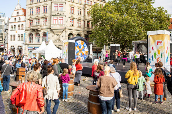 Beim trendsporterlebnis am 23. und 24. September gibt es in der Innenstadt verschiedene Sportangebote zum Ausprobieren und Kennenlernen. (Wird bei Klick vergrößert)