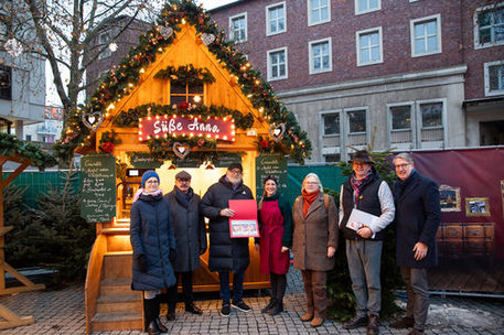 Die "Süße Anna" ist der schönste Stand 2023 auf dem Braunschweiger Weihnachtsmarkt.
