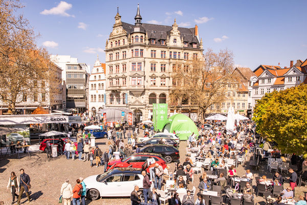 Beginn der Open-Air-Saison: Der Stadtfrühling lädt am 27. und 28. April in die Braunschweiger Innenstadt ein. (Wird bei Klick vergrößert)