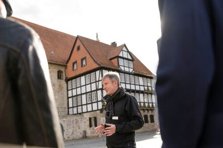 Entlang einer alten Handelsroute macht die Stadtführung „Zwischen Hanse und Hochtechnologie“ Braunschweigs Entwicklung erlebbar.
