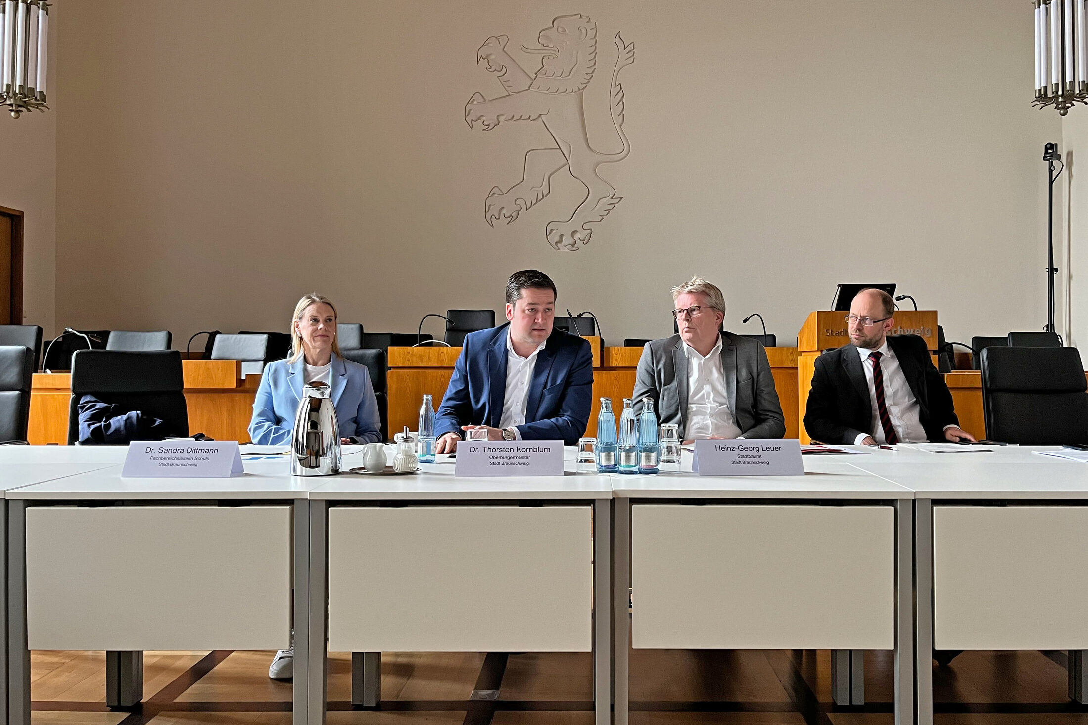 Pressekonferenz zum Bad Gliesmarode am 11. April 2025
