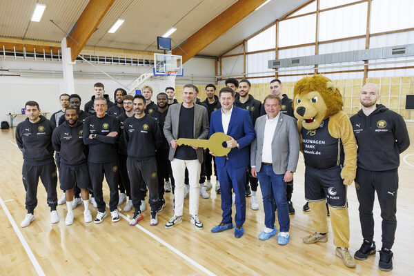 Trainingshalle Basketballlöwen (Wird bei Klick vergrößert)