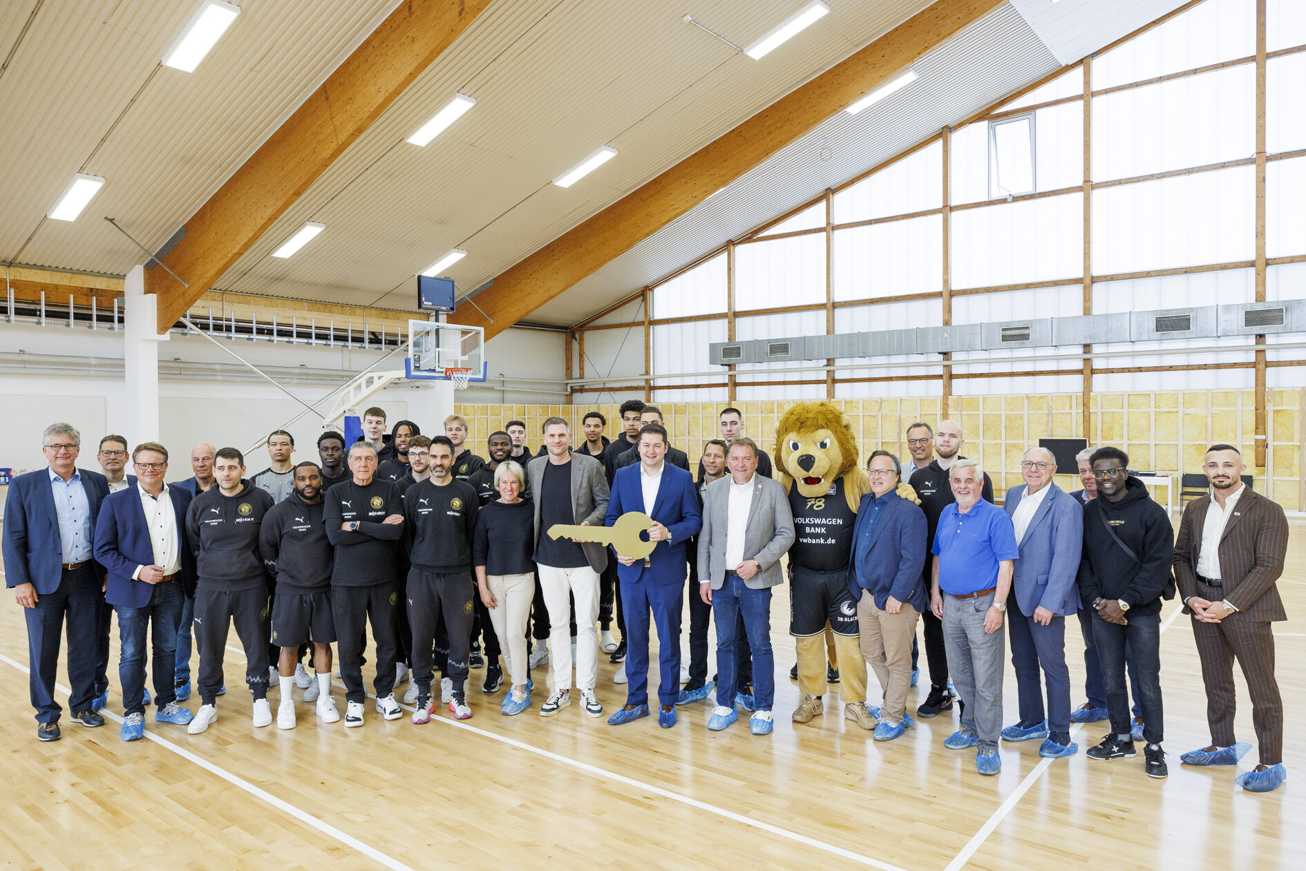 Trainingshalle Basketballlöwen (Wird bei Klick vergrößert)