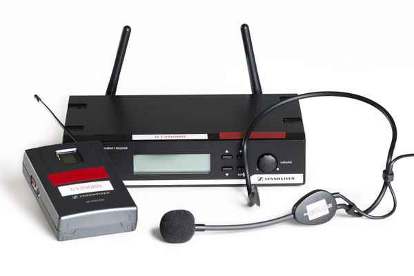 Kopf-Funk-Mikrofonset, Sennheiser xSW 35 (Wird bei Klick vergrößert)