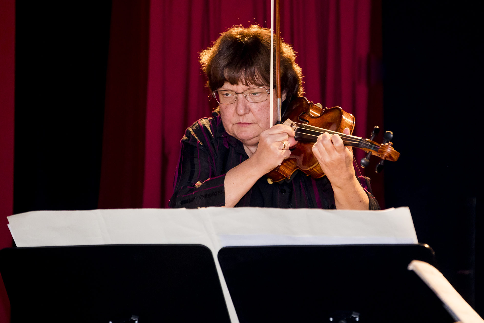 Gesprächskonzert: Monika Hölszky-Wiedemann (Violine) (Wird bei Klick vergrößert)