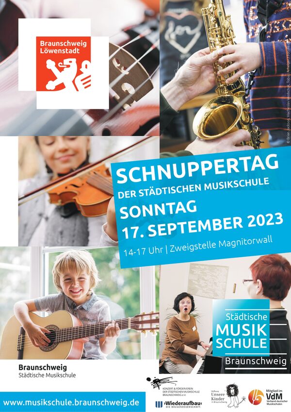 Plakat zum Schnuppertag am 17.09.2023 (Wird bei Klick vergrößert)