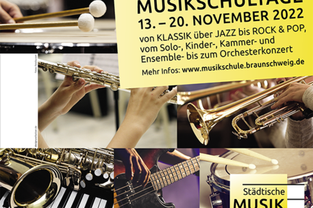 13. - 20.11.2022 finden die 31. Braunschweiger Musikschultage 2022 statt!