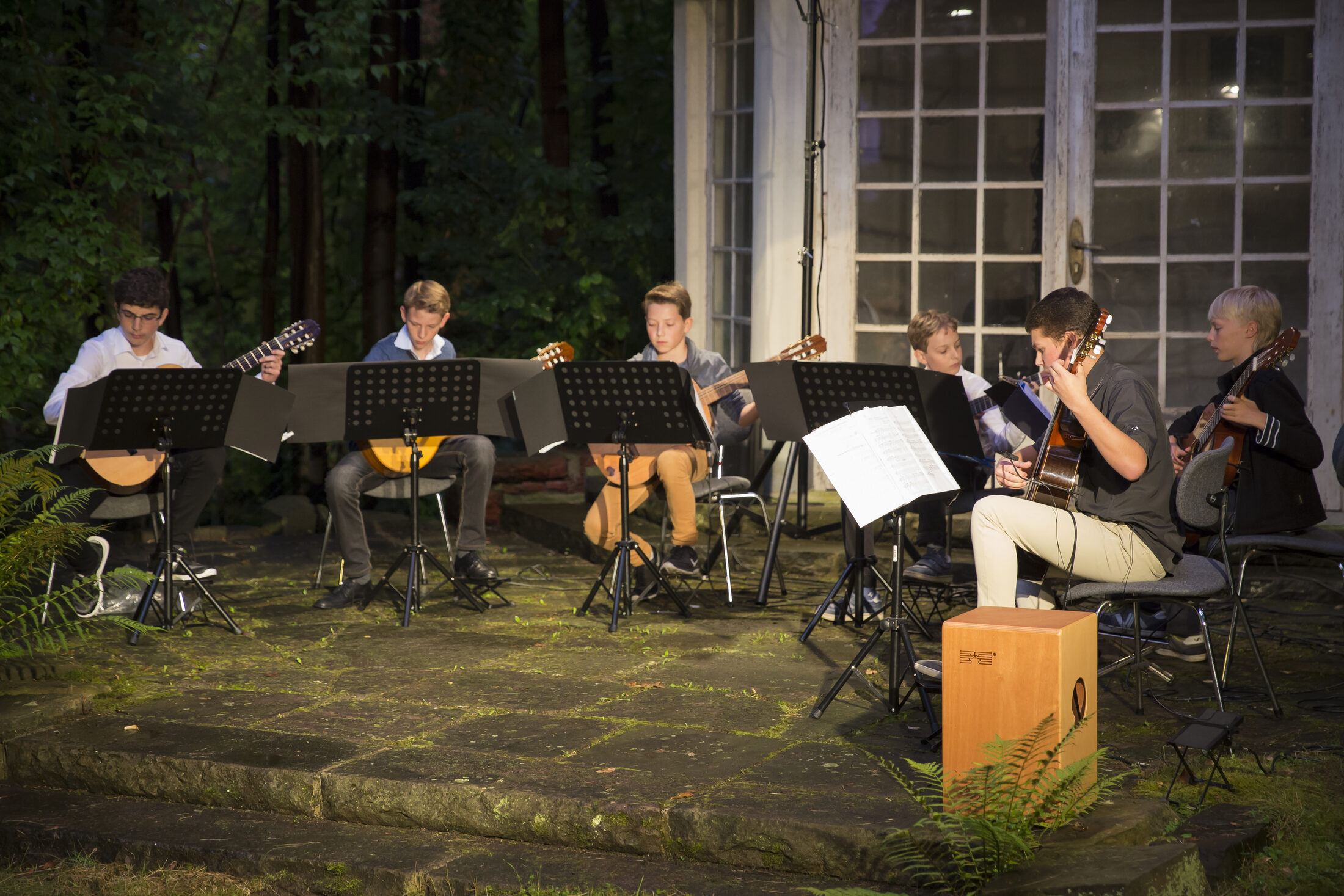 Gitarrenensemble (Wird bei Klick vergrößert)