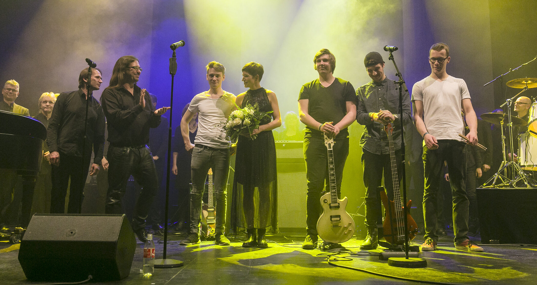 Abschlusskonzert, Rockband "Volume Ten" (Wird bei Klick vergrößert)