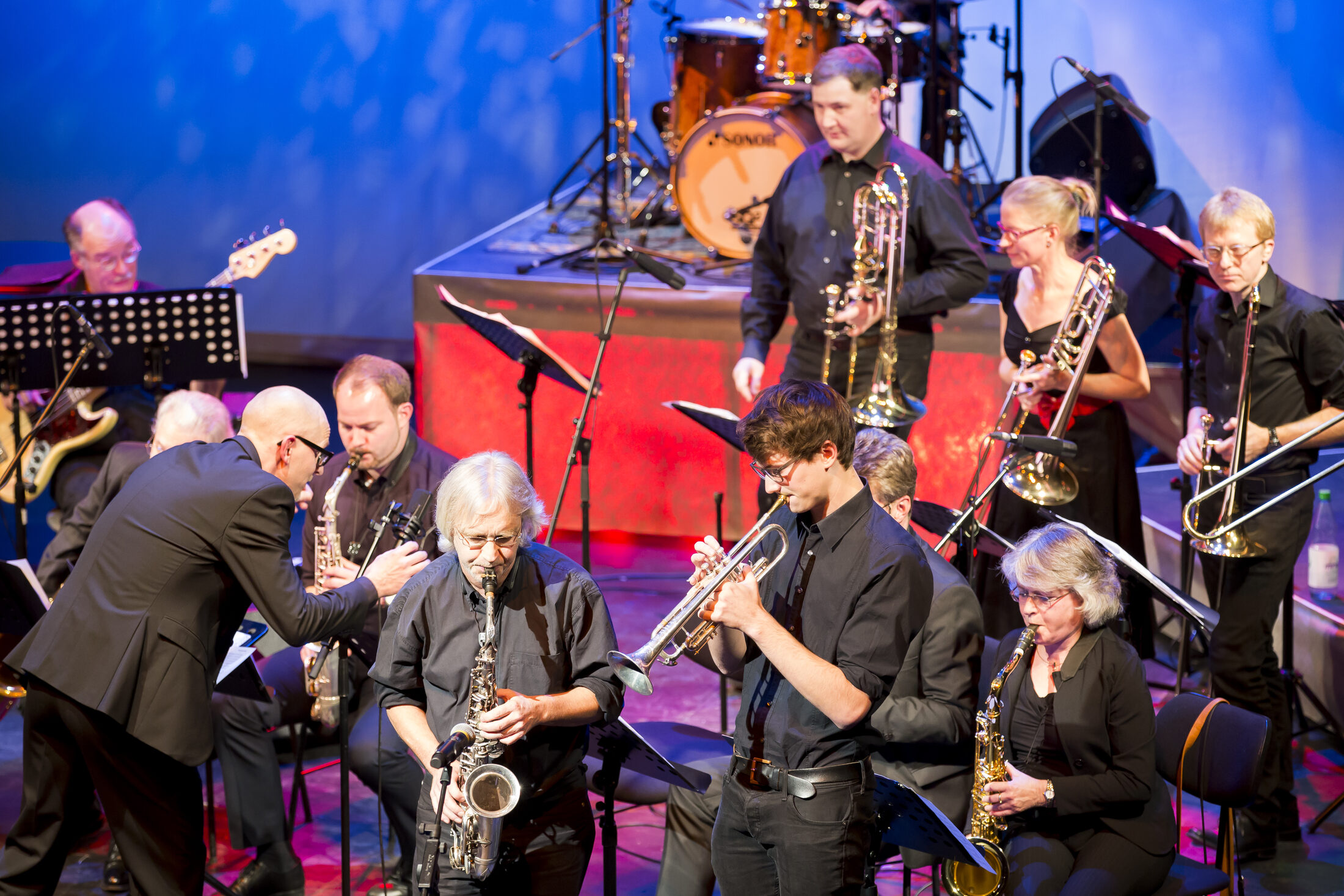 Abschlusskonzert, BigBand (Wird bei Klick vergrößert)