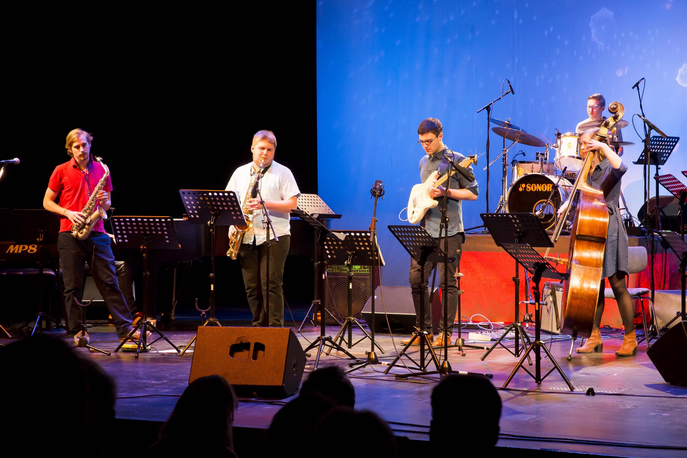 Abschlusskonzert, Jazzcombo Jazzquartier (Wird bei Klick vergrößert)