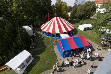 Sommerfest von Oben