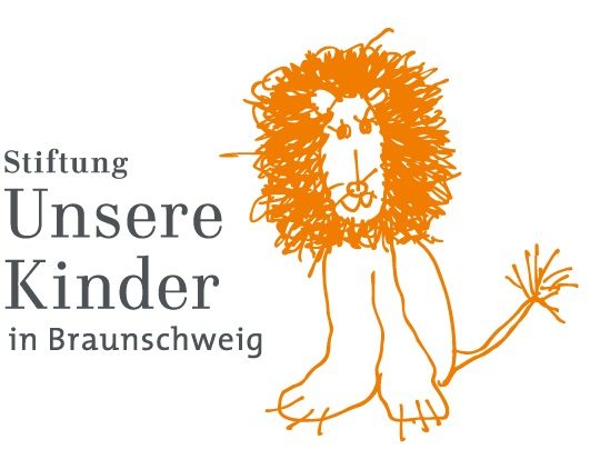 Logo der Stiftung Unsere Kinder in Braunschweig (Wird bei Klick vergrößert)