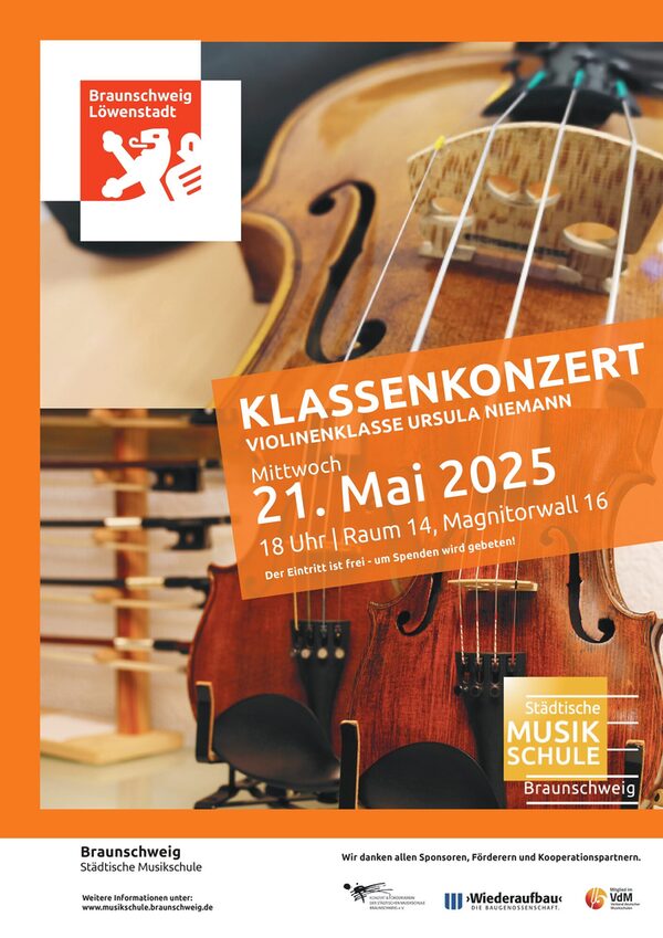 Klassenkonzert Plakat (Wird bei Klick vergrößert)