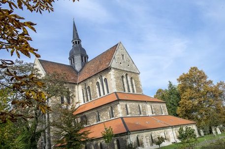 Blick auf die Klosterkirche in Riddagshausen, dem früheren Zisterzienser-Kloster.