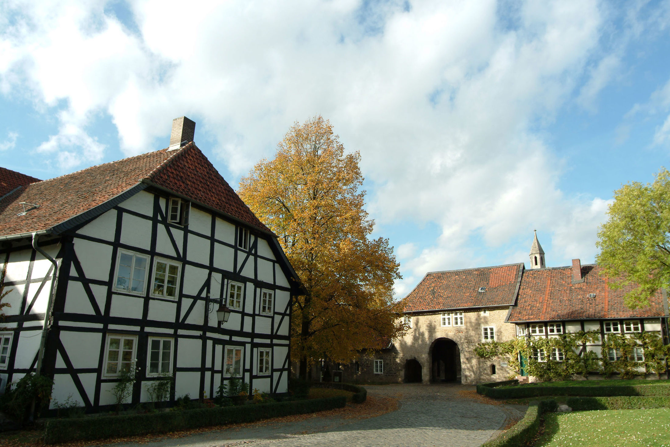 Häuser am Klostergang in Riddagshausen (Zoom on click)