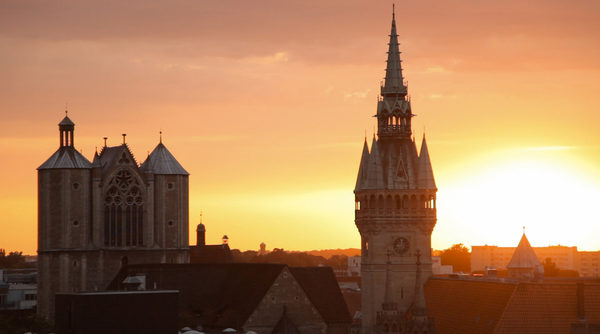 über den Dächern von Braunschweig (Zoom on click)