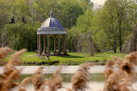 Pavillon am Spielmannsteich im Richmond-Park