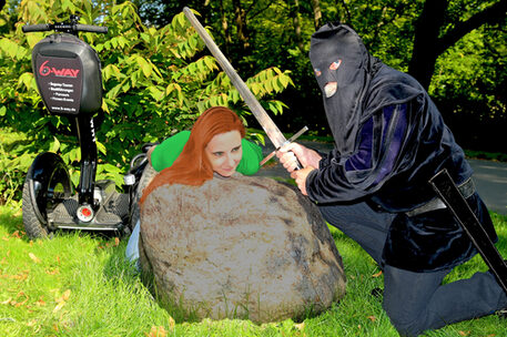 Henker-Tour mit dem Segway