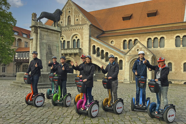Stadt-Tour mit dem Segway (Wird bei Klick vergrößert)