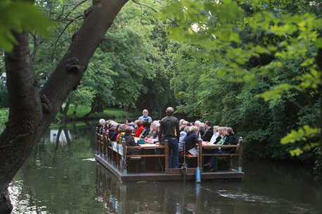 Floß auf der Oker