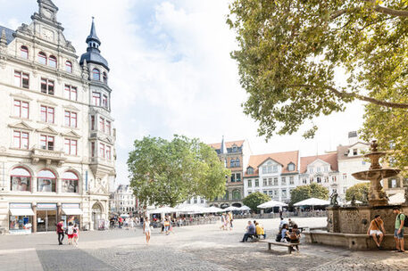 Kohlmarkt im Sommer