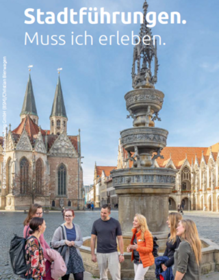 Stadtführungsflyer Cover
