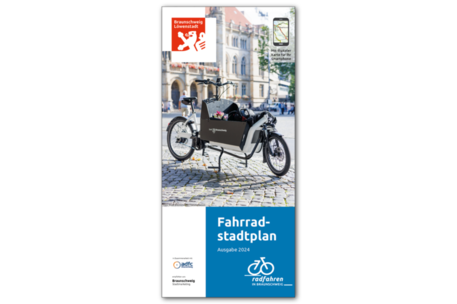 Fahrradstadtplan Braunschweig, Ausgabe 2024
