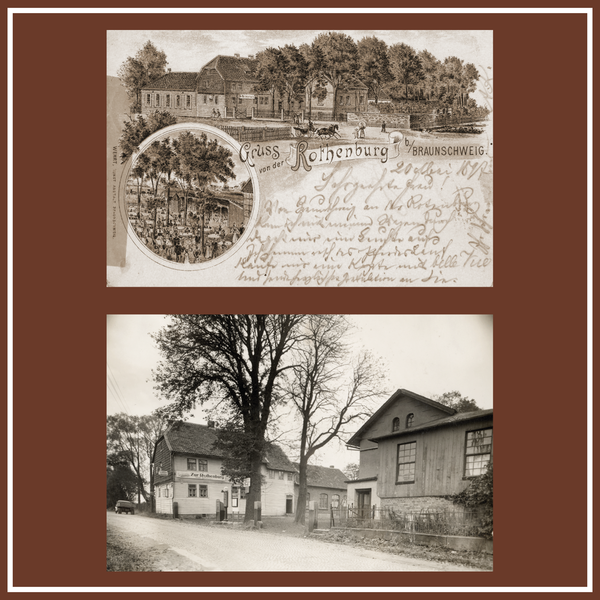 Historische Abbildungen der Rothenburg (Wird bei Klick vergrößert)
