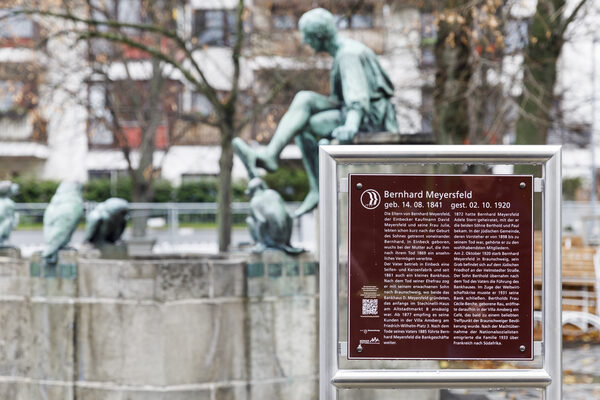 Persönlichkeitstafel Bernhard Meyersfeld (Wird bei Klick vergrößert)