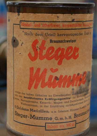 Alte Steger Mummedose (Zoom on click)