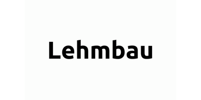 Platzhalter Lehmbau