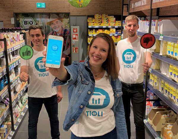 Durchstarten mit einer App: TIOLI ist eines von vier Start-ups, die in den nächsten Monaten im Start-up-Zentrum MO.IN betreut und beraten werden. (Wird bei Klick vergrößert)