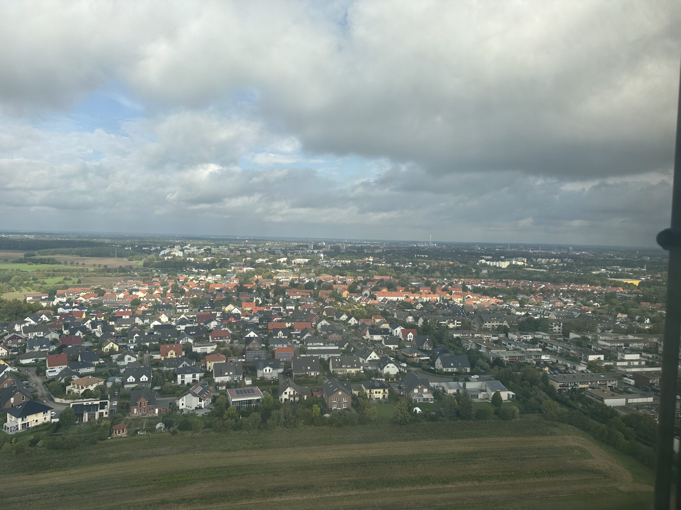 Aussicht vom Fernmeldeturm (Wird bei Klick vergrößert)