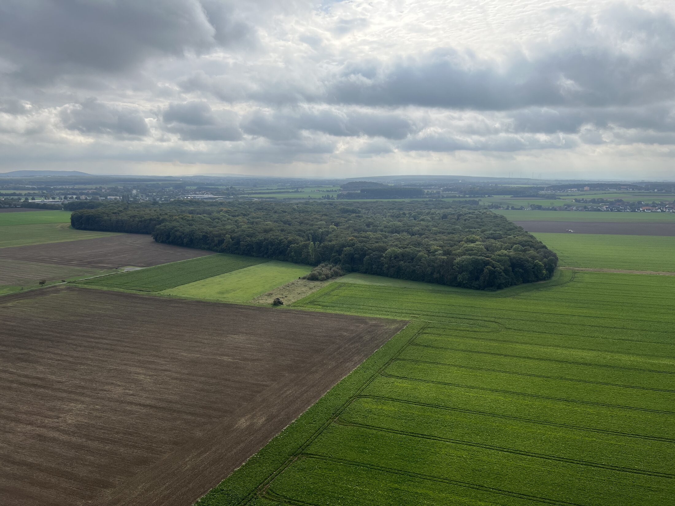 Aussicht vom Fernmeldeturm (Wird bei Klick vergrößert)