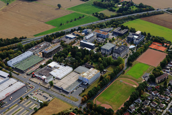 Luftbild des Science Campus Braunschweig-Süd. (Wird bei Klick vergrößert)