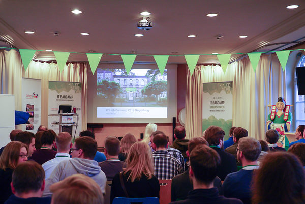 Das erste IT-Barcamp des IT-Hub Braunschweig fand im Haus der Kulturen Braunschweig statt. (Wird bei Klick vergrößert)