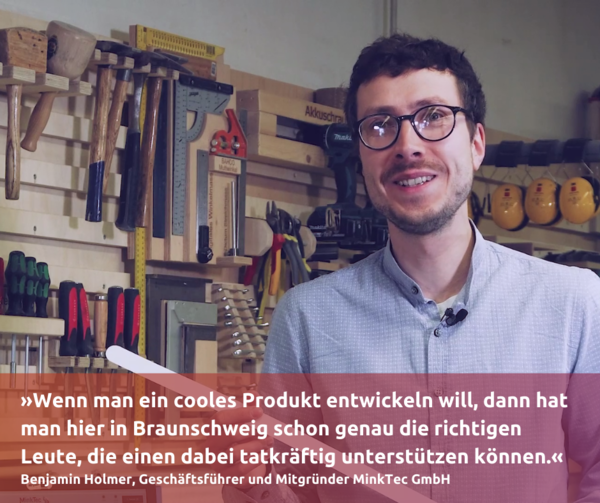 Benjamin Holmer, MinkTec GmbH (Wird bei Klick vergrößert)