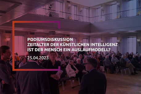 Podiumsdiskussion Zeitalter der Künstlichen Intelligenz